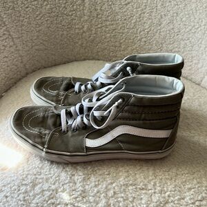 Vans canvas Sk8-Hi - Olive Green